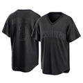 Jamed S.Diego Padres #2 Xander Bogaerts Player Black Pitch Fashion Game T-shirt Stitched Jerseys