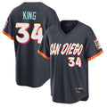 Jamed S.Diego Padres #34 Michael King Player Obsidian 2026 City Connect Home Limited T-shirt Stitched Jerseys