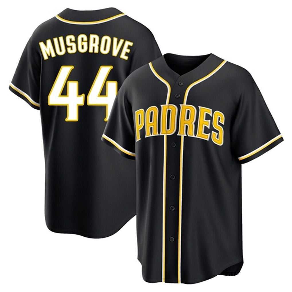 Jamed S.Diego Padres #44 Joe Musgrove Player Black 2026 Fashion Home Stitched Jerseys