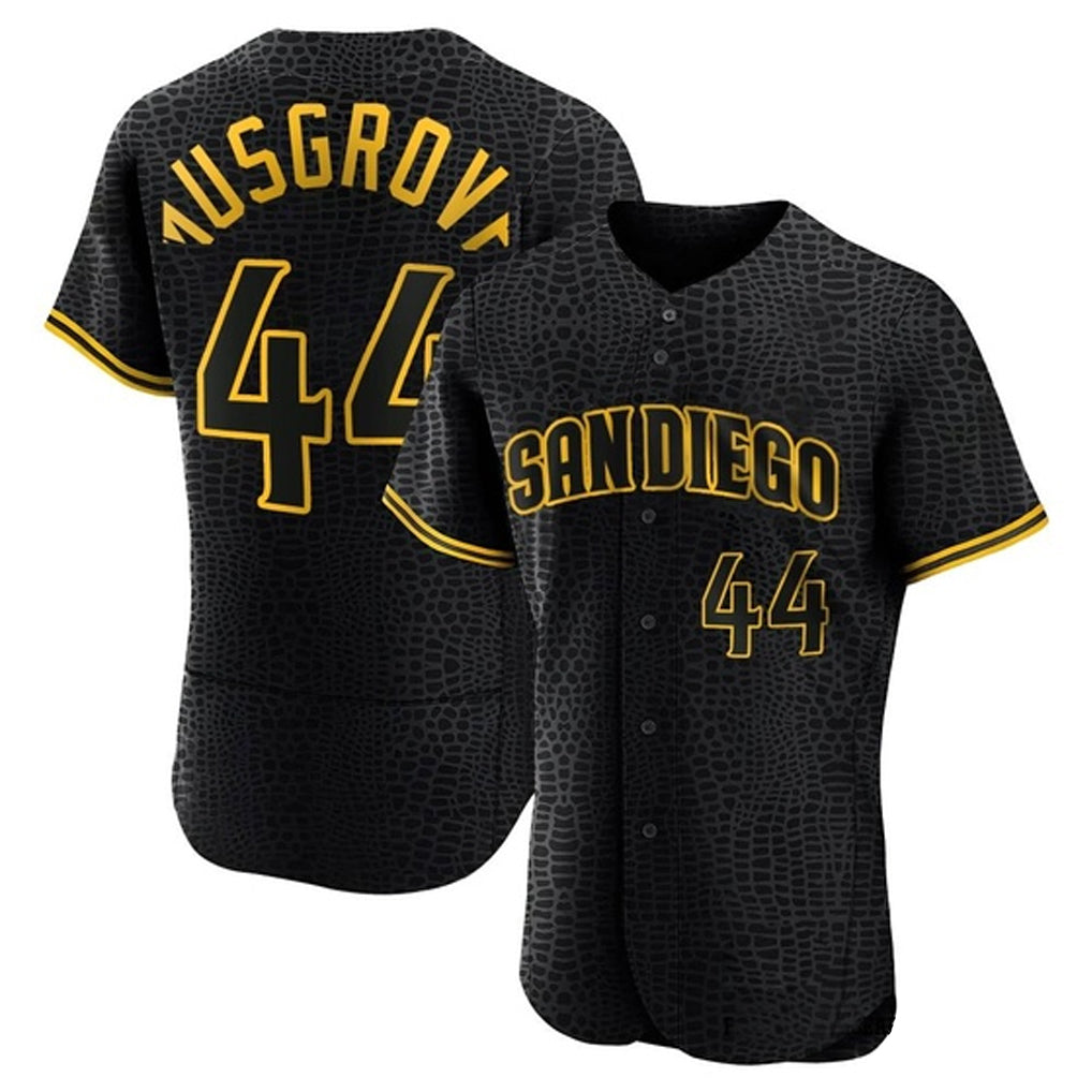 Jamed S.Diego Padres #44 Joe Musgrove Player Black Snake Skin City Home Limited Elite Stitched Jerseys