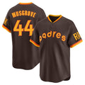 Jamed S.Diego Padres #44 Joe Musgrove Player Brown Home Cooperstown Collection Replica Game Stitched Jerseys