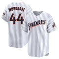 Jamed S.Diego Padres #44 Joe Musgrove Player White Cooperstown Collection Limited Home Stitched Jerseys