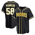 Jamed S.Diego Padres #58 Wandy Peralta Player Black 2026 Fashion Home Stitched Jerseys
