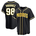 Jamed S.Diego Padres #98 Randy Vasquez Player Black 2026 Fashion Home Stitched Jerseys