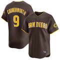 Jamed S.Diego Padres #9 Jake Cronenworth Player Brown Home Limited Stitched Jerseys