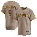 Jamed S.Diego Padres #9 Jake Cronenworth Player Khaki Home Limited Stitched Jerseys