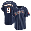 Jamed S.Diego Padres #9 Jake Cronenworth Player Navy Cooperstown Collection Limited Home Stitched Jerseys