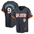 Jamed S.Diego Padres #9 Jake Cronenworth Player Obsidian 2026 City Connect Home Limited T-shirt Stitched Jerseys