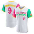 Jamed S.Diego Padres #9 Jake Cronenworth Player White City Connect Home Limited Elite Stitched Jerseys