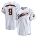 Jamed S.Diego Padres #9 Jake Cronenworth Player White Cooperstown Collection Limited Home Stitched Jerseys