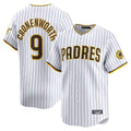 Jamed S.Diego Padres #9 Jake Cronenworth Player White Home Limited Stitched Jerseys