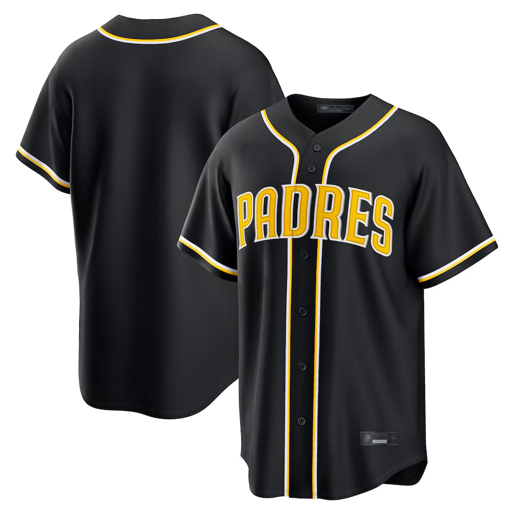 Jamed S.Diego Padres Blank Player Black 2026 Fashion Home Stitched Jerseys