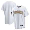 Jamed S.Diego Padres Blank Player Gold Replica All-Star Game White Stitched Jerseys