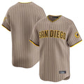 Jamed S.Diego Padres Blank Player Khaki Home Limited Stitched Jerseys