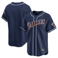 Jamed S.Diego Padres Blank Player Navy Cooperstown Collection Limited Stitched Jerseys