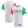 Jamed S.Diego Padres Blank Player White City Connect Home Limited Elite Stitched Jerseys