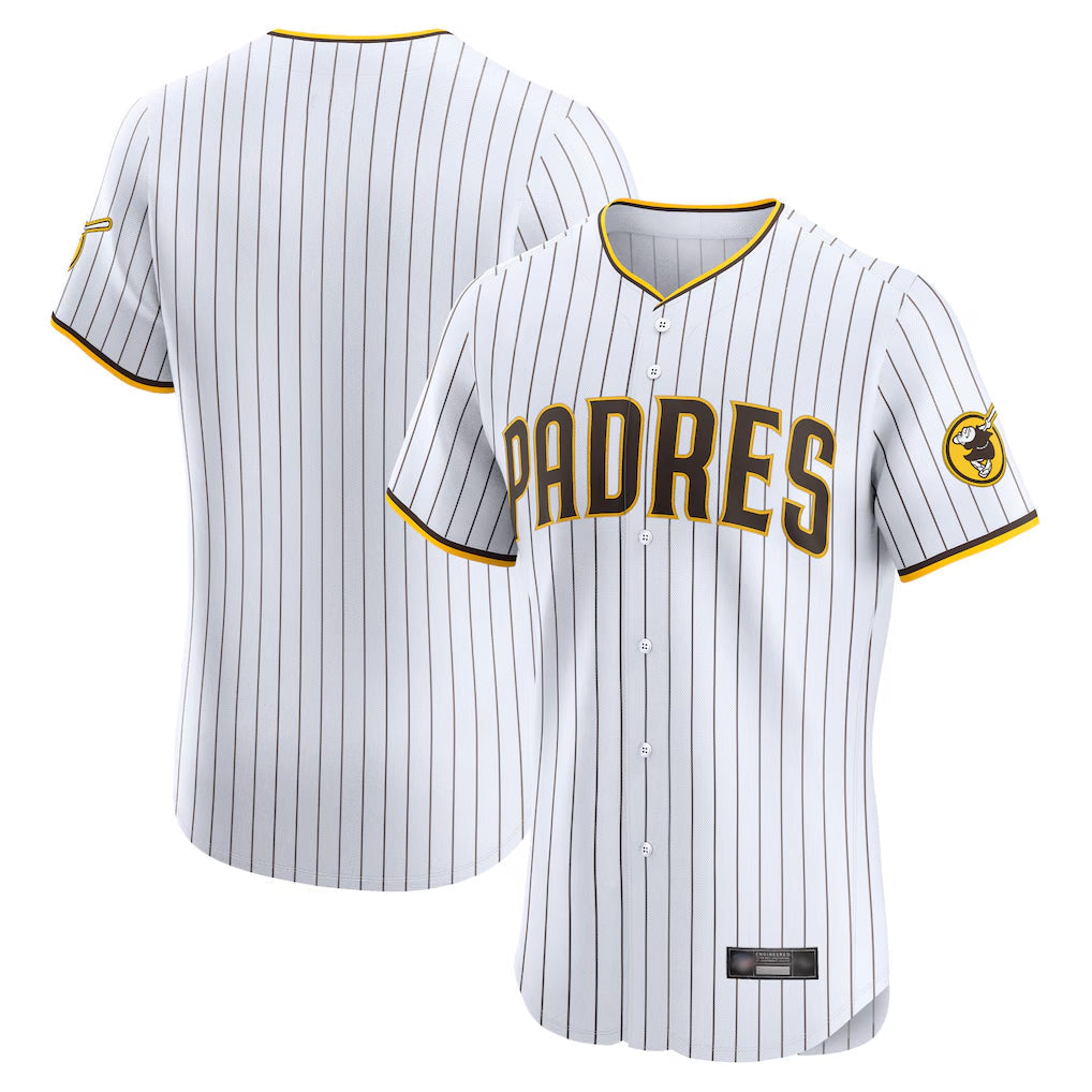 Jamed S.Diego Padres Blank Player White Home Limited Elite Stitched Jerseys