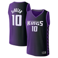 Jamed S.Kings #10 DeMar DeRozan Fanatics Purple Fast Break Replica Jerseys - Statement Edition