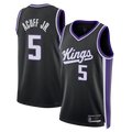 Jamed S.Kings #5 Darius Acuff Jr. Black Swingman Jerseys - Icon Edition