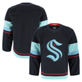 Jamed S.Kraken Deep Sea Blue Home Authentic Pro Jerseys