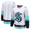 Jamed S.Kraken White Away Breakaway Jerseys