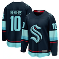 Jamed S.Kraken #10 Matty Beniers Deep Sea Blue Premier Breakaway Player Jerseys