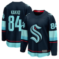 Jamed S.Kraken #84 Kaapo Kakko Deep Sea Blue Home Breakaway Player Jerseys