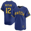 Jamed S.Mariners #12 Josh Naylor Player Royal City Connect Home Limited Stitched Jerseys