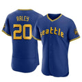 Jamed S.Mariners #20 Luke Raley Player Royal City Connect Home Limited Elite Stitched Jerseys