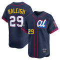 Jamed S.Mariners #29 Cal Raleigh Player Navy American League All-Star Edition Limited Stitched Jerseys