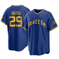 Jamed S.Mariners #29 Cal Raleigh Player Royal City Connect Home Game Stitched Jerseys