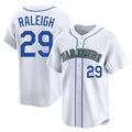 Jamed S.Mariners #29 Cal Raleigh Player White Pitch Fashion Game Stitched Jerseys