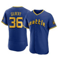 Jamed S.Mariners #36 Logan Gilbert Player Royal City Connect Home Limited Elite Stitched Jerseys