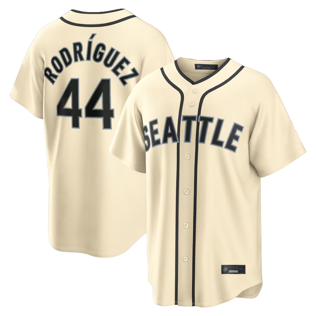 Jamed S.Mariners #44 Julio Rodriguez Player Cream 2026 Home Limited Stitched Jerseys