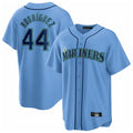 Jamed S.Mariners #44 Julio Rodriguez Player Light Blue Home Limited Stitched Jerseys
