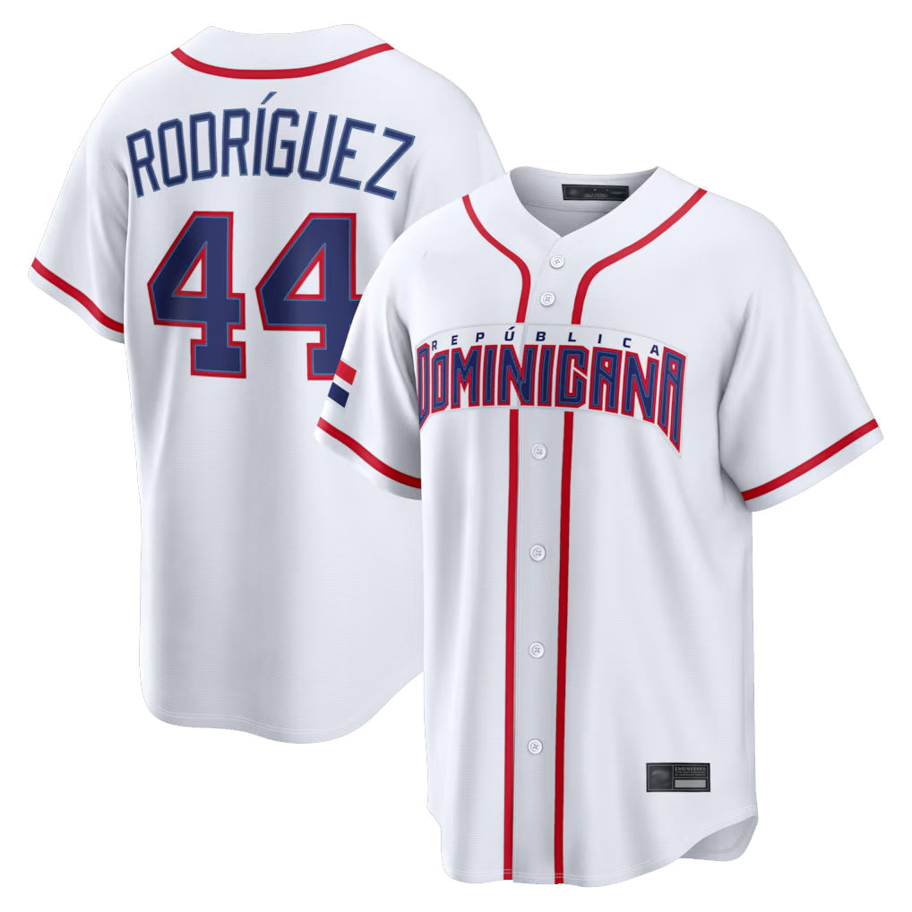 Jamed S.Mariners #44 Julio Rodriguez Player White 2026 World Classic Home Stitched Jerseys