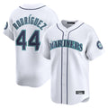 Jamed S.Mariners #44 Julio Rodriguez Player White Home Limited Stitched Jerseys