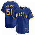 Jamed S.Mariners #51 Ichiro Suzuki Player Royal City Connect Home Limited Stitched Jerseys
