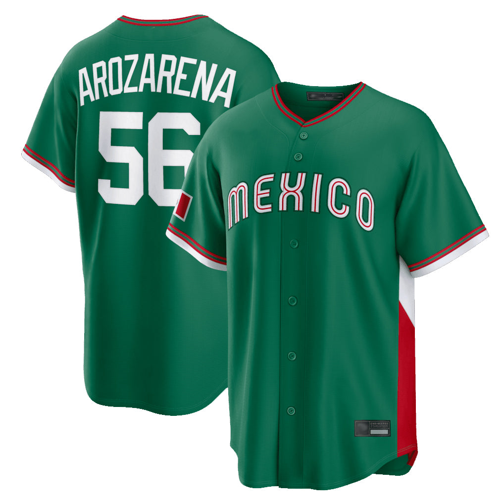 Jamed S.Mariners #56 Randy Arozarena Player Green 2026 World Classic Limited Stitched Jerseys