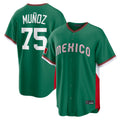 Jamed S.Mariners #75 Andres Munoz Player Green 2026 World Classic Road Home Limited Stitched Jerseys
