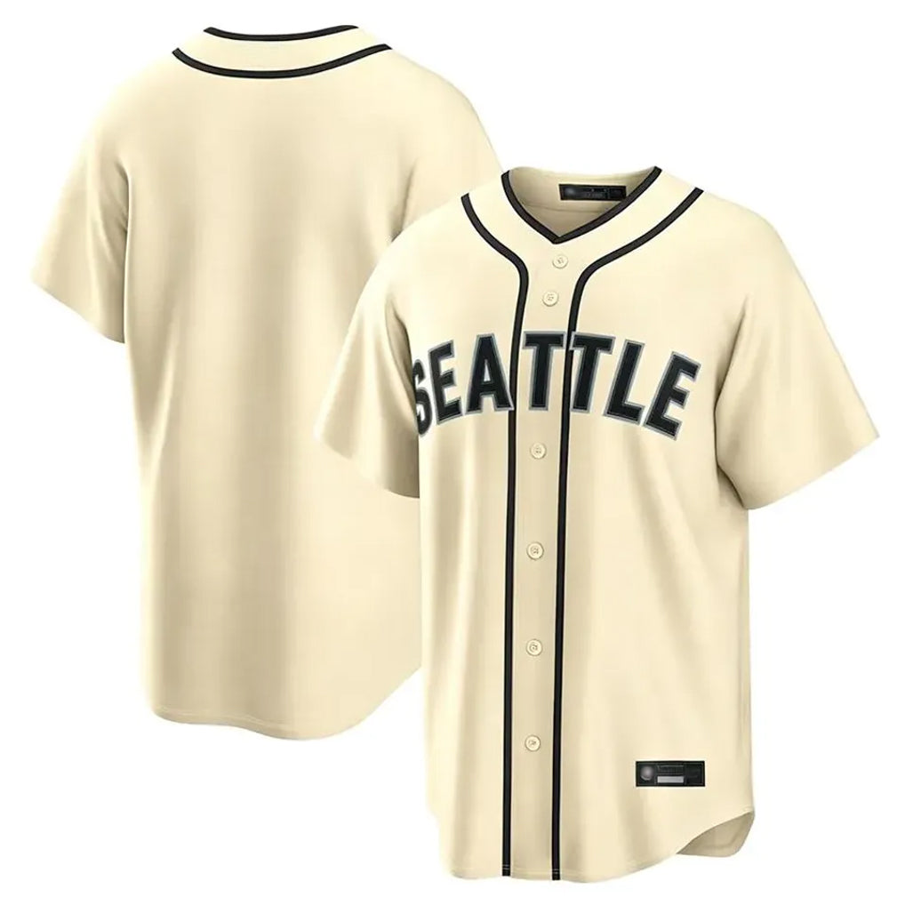Jamed S.Mariners Blank Player Cream 2026 Home Limited Stitched Jerseys