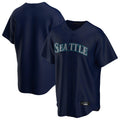 Jamed S.Mariners Blank Player Navy Home Game Stitched Jerseys