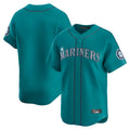 Jamed S.Mariners Blank Player Teal Home Limited Stitched Jerseys