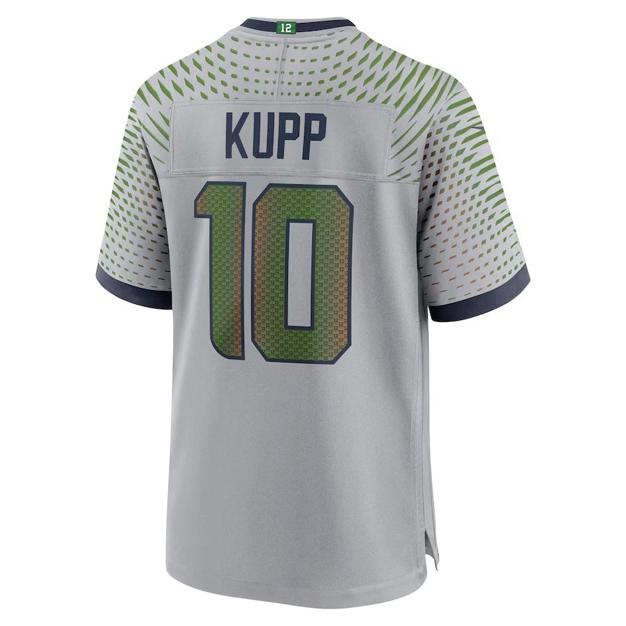Jamed S.Seahawks #10 Cooper Kupp 2025 Rivalries Collection Game Wolf Gray Stitched Jerseys