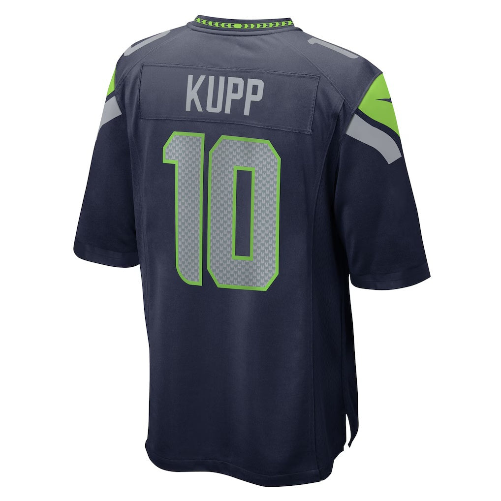 Jamed S.Seahawks #10 Cooper Kupp College Navy Team Game Stitched Jerseys