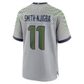 Jamed S.Seahawks #11 Jaxon Smith-Njigba Player Grey Rivalries Collection Game Stitched Jerseys