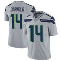 Jamed S.Seahawks #14 Sam Darnold Player Grey Vapor Limited Football Jerseys