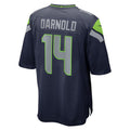 Jamed S.Seahawks #14 Sam Darnold Player Navy Home Game Football Jerseys