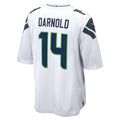 Jamed S.Seahawks #14 Sam Darnold White Game Stitched Jerseys