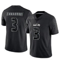 Jamed S.Seahawks #3 Nick Emmanwori Player Black RFLCTV Limited Football Jerseys